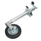 Sealey TB37 Jockey Wheel &amp; Clamp &amp;#8709;50mm - 200mm Solid Wheel additional 2