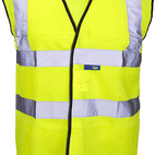 Hi-Vis Vest – EN471 Class 2, Polyester, Hook &amp; Loop additional 1