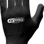 KS TOOLS Micro-Fine Woven Gloves - Black additional 1