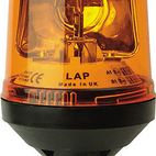 LAP ELECTRICAL Halogen Rotating Beacon - DIN Pole Mount additional 1