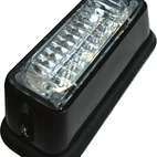 LED Amber Warning Light - 3 x COB LED 8W additional 1