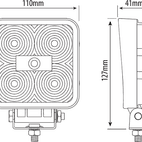 LED Work Lamp - 4" Square additional 2