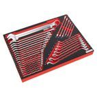 Sealey TBTP03 Tool Tray with Spanner Set 35pc additional 1