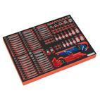 Sealey TBTP07 Tool Tray with Specialised Bits &amp; Sockets 177pc additional 1
