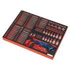 Sealey TBTP07 Tool Tray with Specialised Bits &amp; Sockets 177pc additional 2