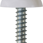 Number Plate Fasteners - Self-Tappers with Domes and Cups additional 3