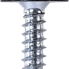 Number Plate Fasteners - Self-Tappers with Plastic Head - Short additional 5