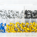 Number Plate Fasteners with Plastic Head - Short additional 1