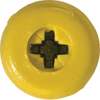 Number Plate Fasteners with Plastic Head - Short additional 3