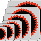 REMA TIP TOP Tube Patches - Red Edge, Round additional 1