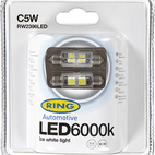 RING 'Ice White' LED Festoon Bulbs - Cap S8.5d additional 3