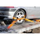 Sealey TDRWA Car Transporter Ratchet Tie Down 50mm x 3m Alloy Wheel - Single 5000kg Load Test additional 4