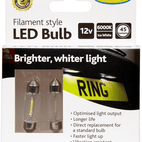 RING Ice White' LED Festoon Bulbs - Cap S8.5d additional 2