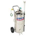 Sealey TP200S Air Operated Fuel Drainer 40ltr Stainless Steel additional 4