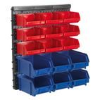 Sealey TPS1569WM Bin Storage System Wall Mounting 15 Bins additional 1