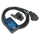Sealey TST22 Towing Socket Tester 13-Pin 12V - MOT Approved additional 1