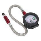 Sealey TSTPDG02 Tyre Pressure Gauge with Tyre Tread Depth Gauge - Flexible Hose 0-8bar(0-120psi) additional 1