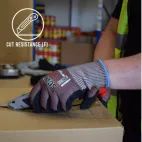 Scan Nitrile Palm Cut F Gloves additional 4