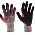 Scan Nitrile Palm Cut F Gloves additional 1