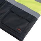 Scruffs High Visibility Waterproof Jacket Yellow/Navy additional 12