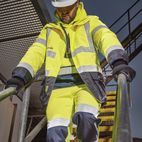 Scruffs High Visibility Waterproof Jacket Yellow/Navy additional 48