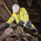 Scruffs High Visibility Waterproof Jacket Yellow/Navy additional 59