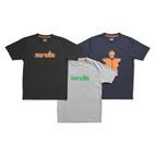 Scruffs Houghton 3 Pack Logo T-Shirt additional 1