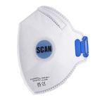 Scan Fold Flat Valved Disposable Masks FFP2 additional 2