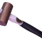 Thor Round Solid Copper Mallet, Plastic Handle additional 1