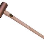 Thor Round Solid Copper Mallet, Wooden Handle additional 3