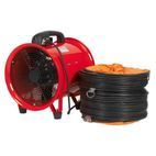 Sealey VEN250 Portable Ventilator &amp;#8709;250mm with 5m Ducting additional 3
