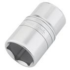 Draper Expert HI-TORQ&amp;#174; 6-Point Metric Deep Socket, 1/2" Sq. Dr. additional 8