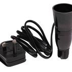 Dencon Bottle B22 Lamp Adaptor with Flex &amp; Plug additional 1