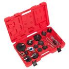 Sealey VS0204B Brake &amp; Clutch Bleeder Cap Set additional 1