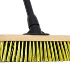 Bulldozer Stiff Dual PET Wooden Broom with Metal Handle 279mm (11in) additional 3