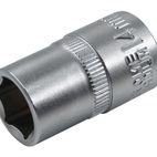 Faithfull Hex Sockets, 1/2in Drive additional 12