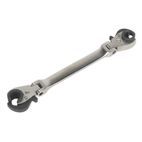 Sealey VS0347 Brake Pipe Spanner Ratcheting 10 &amp; 11mm additional 1