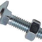 METALMATE® Cup Square Hex Bolt &amp; Nut ZP M6 x 100mm Box 25 additional 4