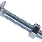 METALMATE® Cup Square Hex Bolt &amp; Nut ZP M6 x 100mm Box 25 additional 13