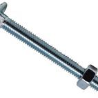 METALMATE® Cup Square Hex Bolt &amp; Nut ZP M6 x 100mm Box 25 additional 7