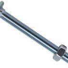 METALMATE® Cup Square Hex Bolt &amp; Nut ZP M6 x 100mm Box 25 additional 20
