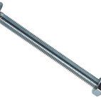 METALMATE® Cup Square Hex Bolt &amp; Nut ZP M6 x 100mm Box 25 additional 15