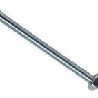 METALMATE® Cup Square Hex Bolt &amp; Nut ZP M6 x 100mm Box 25 additional 11