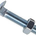 METALMATE® Cup Square Hex Bolt &amp; Nut ZP M6 x 100mm Box 25 additional 18