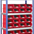 BARTON Standard Shelving System c/w Storage Bins additional 1