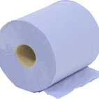 Blue Paper Wipes - Small Rolls additional 1