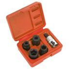Sealey VS0464 Brake Caliper Socket Set 5pc 1/2"Sq Drive additional 1