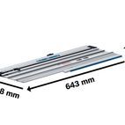 Bosch FSN X Professional Cross-Cut Guide Rail additional 1