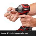 Einhell TP-CI 18/250-C Li BL - Solo PROFESSIONAL Impact Driver 18V Bare Unit additional 6