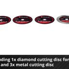 Einhell TP-CO 18/76-C Li BL - Solo PROFESSIONAL Cut-Off Grinder 18V Bare Unit additional 6